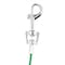 Pdq PDQ Green / Silver Vinyl Coated Cable Dog Tie Out Small Q222000099 - alternate 2